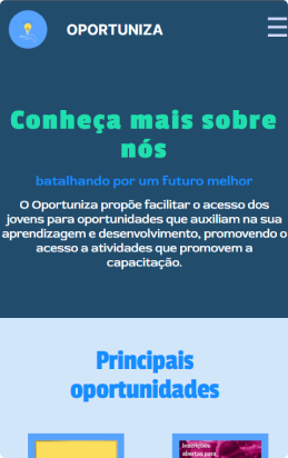Projeto oportuniza usado para ajudar pessoas encontrem oportunidades de estudo.